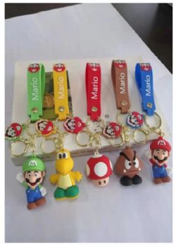 PORTE-CLÉS MARIO BROS ASST